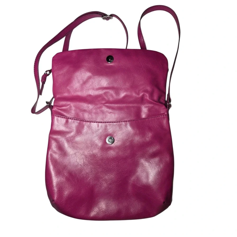 Relic Pink‎ Crossbody Bag Faux Leather About 11x10